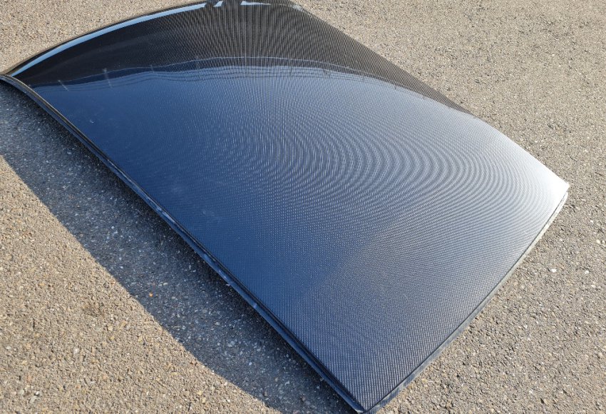W 201 Carbon roof