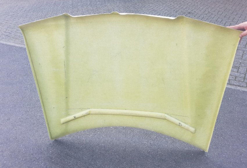 W 201 Fiberglas Hood