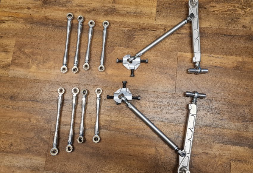 Aluminium Front Suspension Custum made by Vuik Motorsport