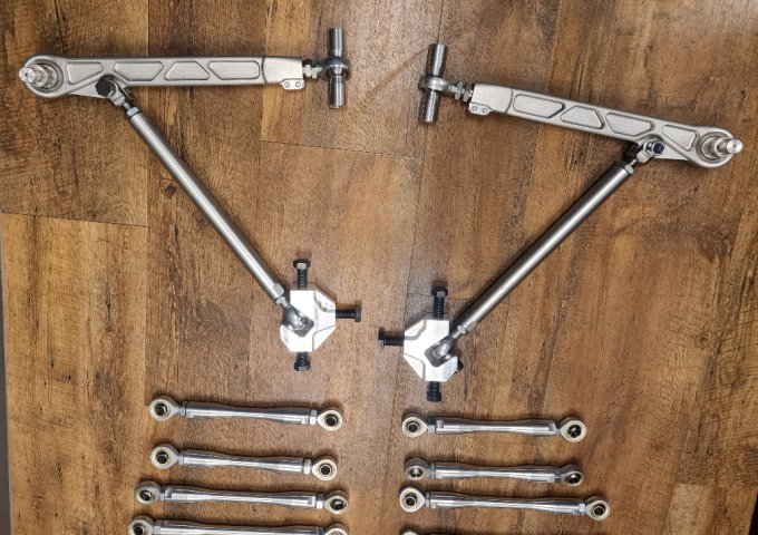 Aluminium Front Suspension Custum made by Vuik Motorsport
